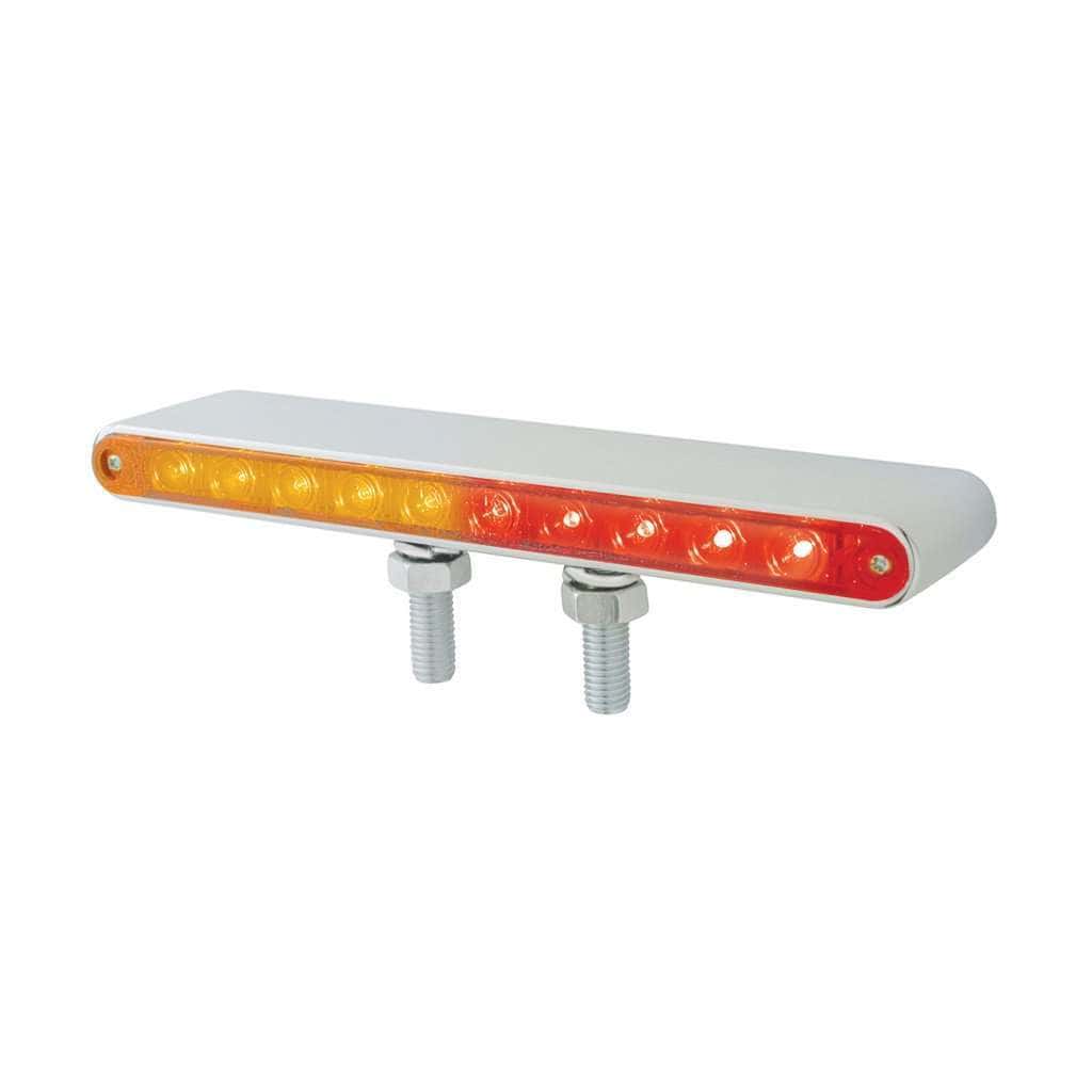 20 Led 9&Quot; Double Face Light Bar-Amber/Red Led 4 20 LED 9" Double Face Light Bar-Amber/Red LED
