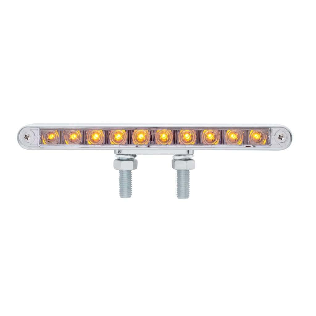 20 Led 9&Quot; Double Face Light Bar-Amber/Red Led 8 20 LED 9" Double Face Light Bar-Amber/Red LED