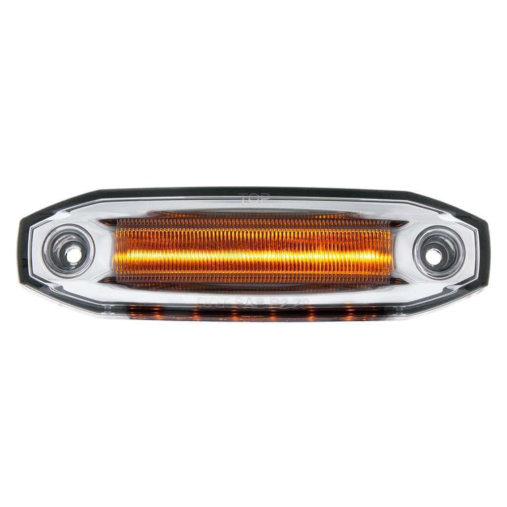 6 Amber Led Clearance/Marker Light With 6 Amber Led Side Ditch Light 3 6 Amber LED Clearance/Marker Light with 6 Amber LED Side Ditch Light