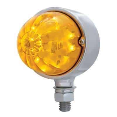 17 Led Watermelon Single Face Light – Clear/Amber/Dark Amber 4 17 LED Watermelon Single Face Light – Amber