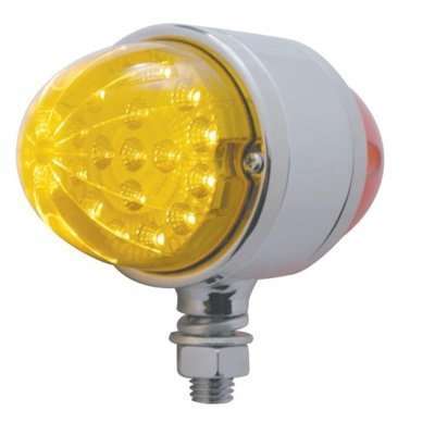 17 LED Dual Function Reflector Double Face Light – Amber & Red