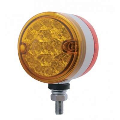 30 LED 3" Dual Function Reflector Double Face Light-Red/Amber LED