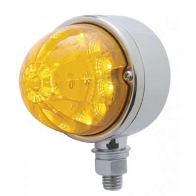 17 LED Reflector Single Face Light – Amber