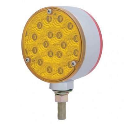 36 LED Reflector Double Face Turn Signal Light – Amber & Red LED / Amber & Red Lens