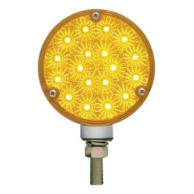 36 LED Reflector Double Face Turn Signal Light – Amber & Red LED / Amber & Red Lens