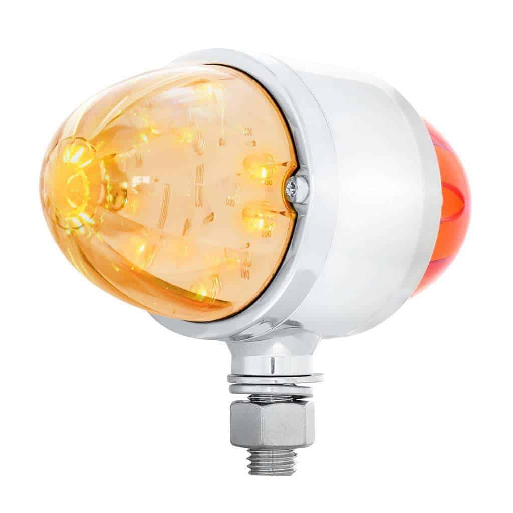 34 Led Dual Function Watermelon Double Face Light – Amber/Red 3 34 LED Dual Function Watermelon Double Face Light – Amber/Red