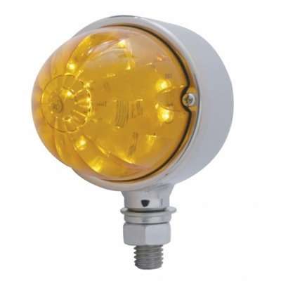 17 LED Dual Function Watermelon Single Face Light – Amber