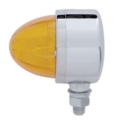 17 LED Dual Function Watermelon Single Face Light – Amber