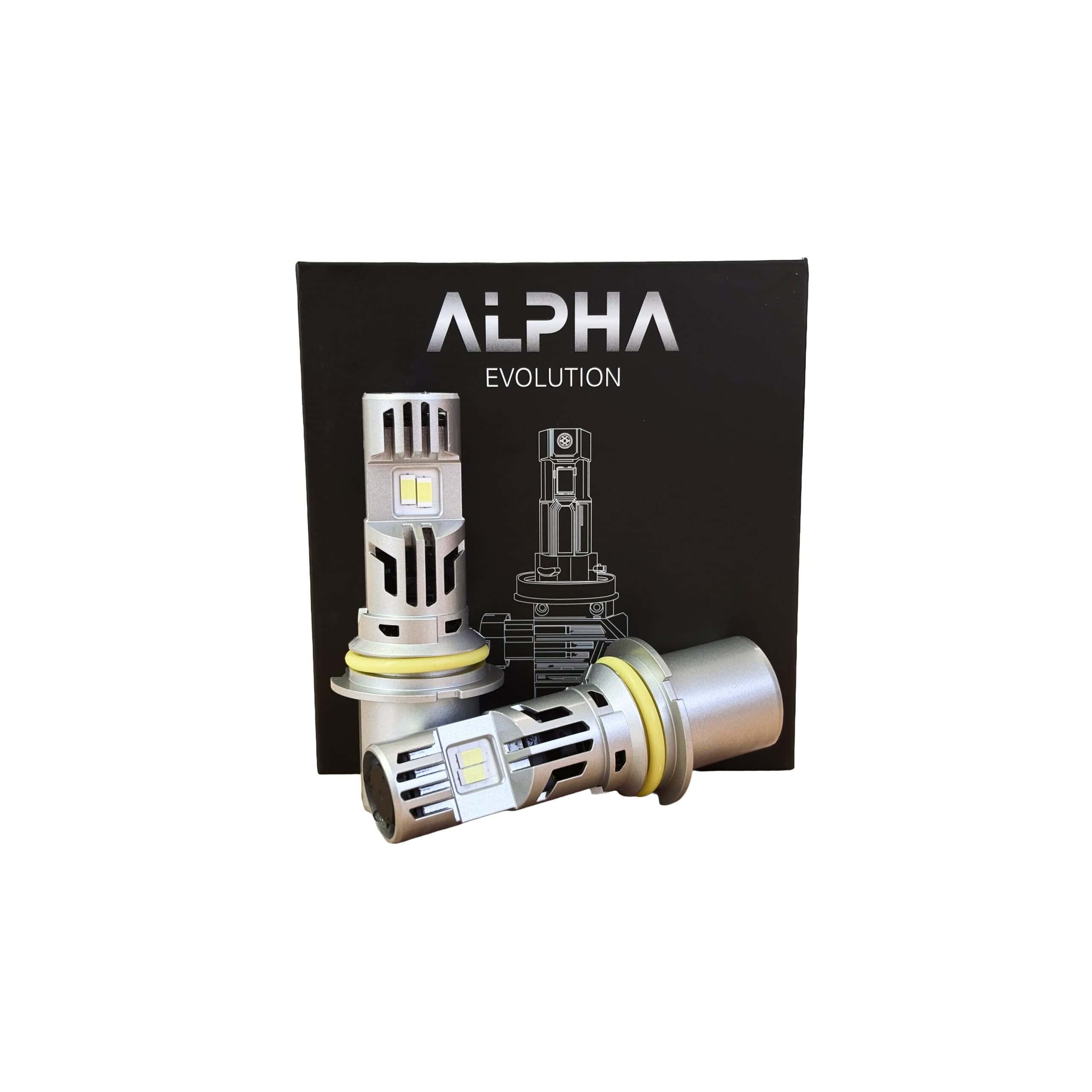 9007 LED Bulbs – Alpha Series Lighting | 5,000 Lumens, 6500K White
