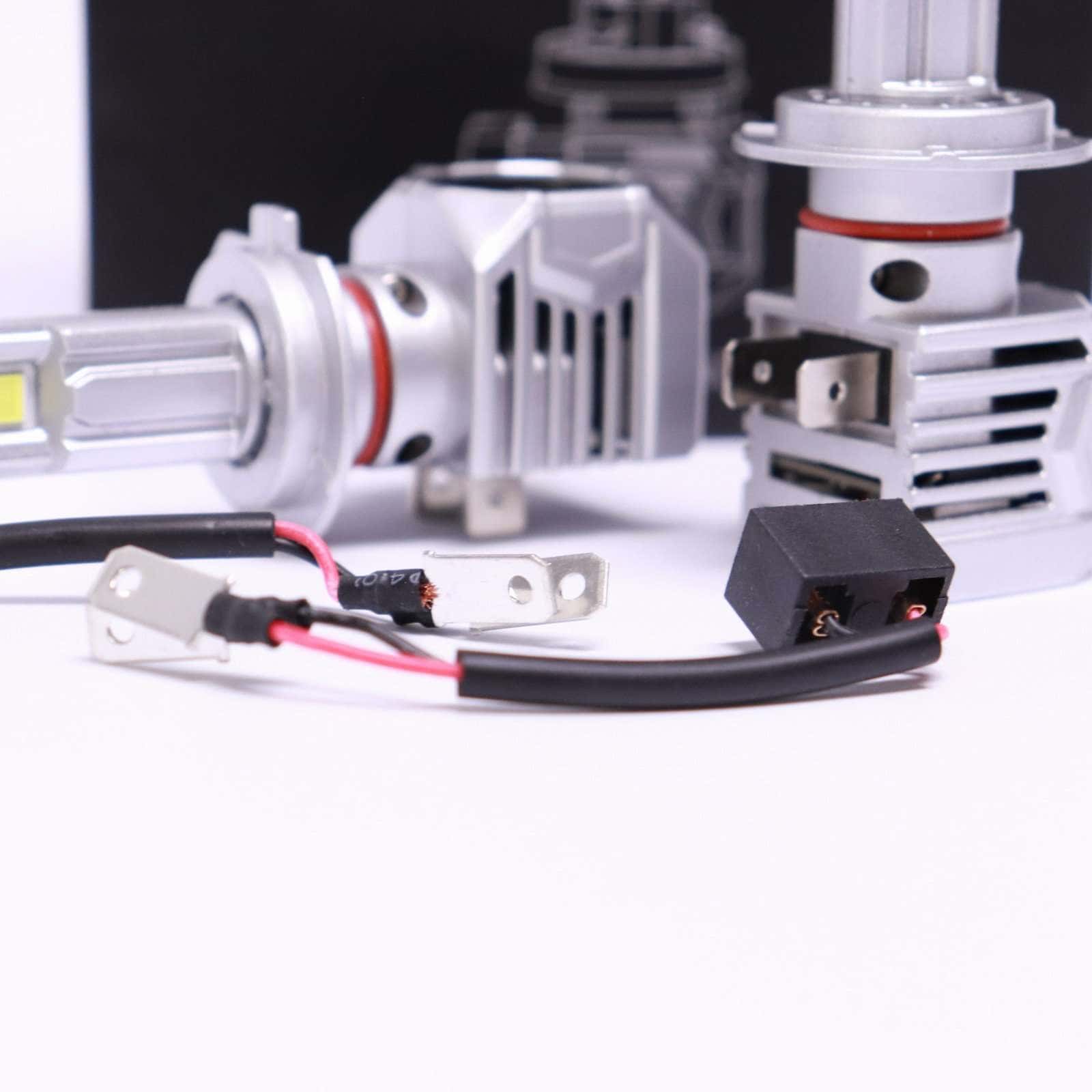 H7 Led Bulbs – Alpha Series Lighting | 11,000 Lumens, 6500K White 4 H7 LED Bulbs – Alpha Series Lighting | 11,000 Lumens, 6500K White