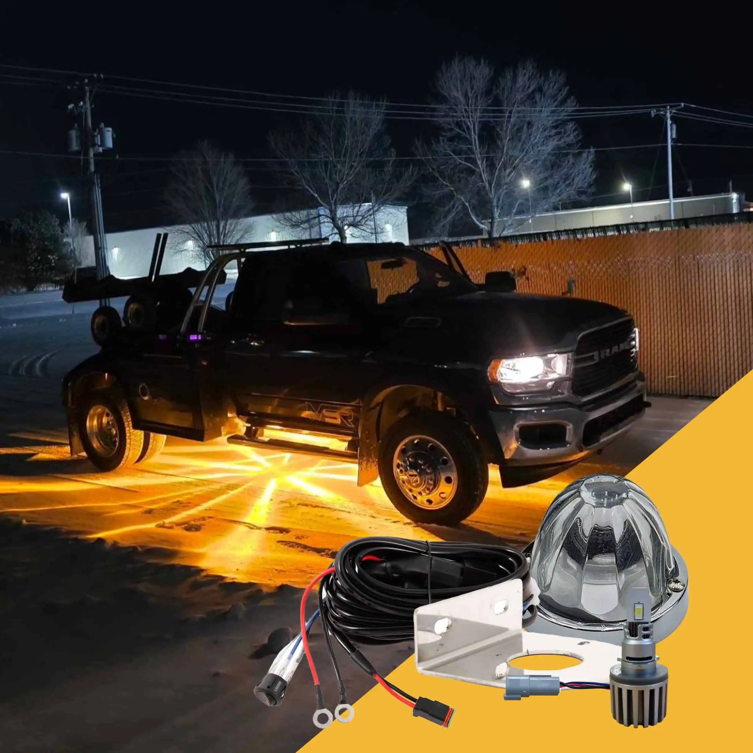 Home 57 Glass Is Class Gen 2 Universal Pickup Truck Watermelon Light Kit