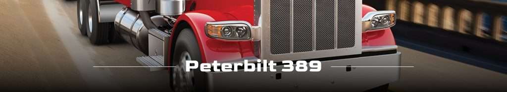 Peterbilt Trucks Two-Sided Red & White 17.7 x 11.8 Car, Truck or SUV Flag