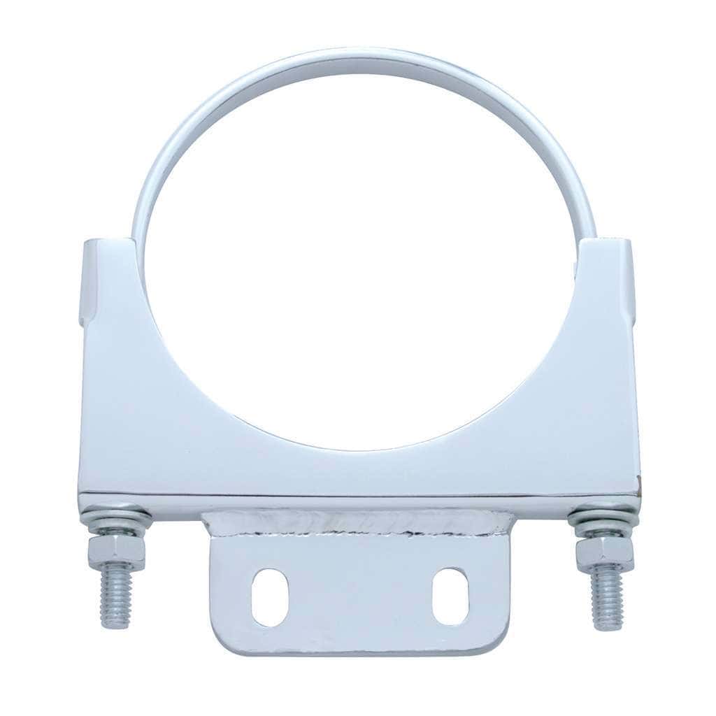 5" Chrome Cab Exhaust Clamp For Peterbilt