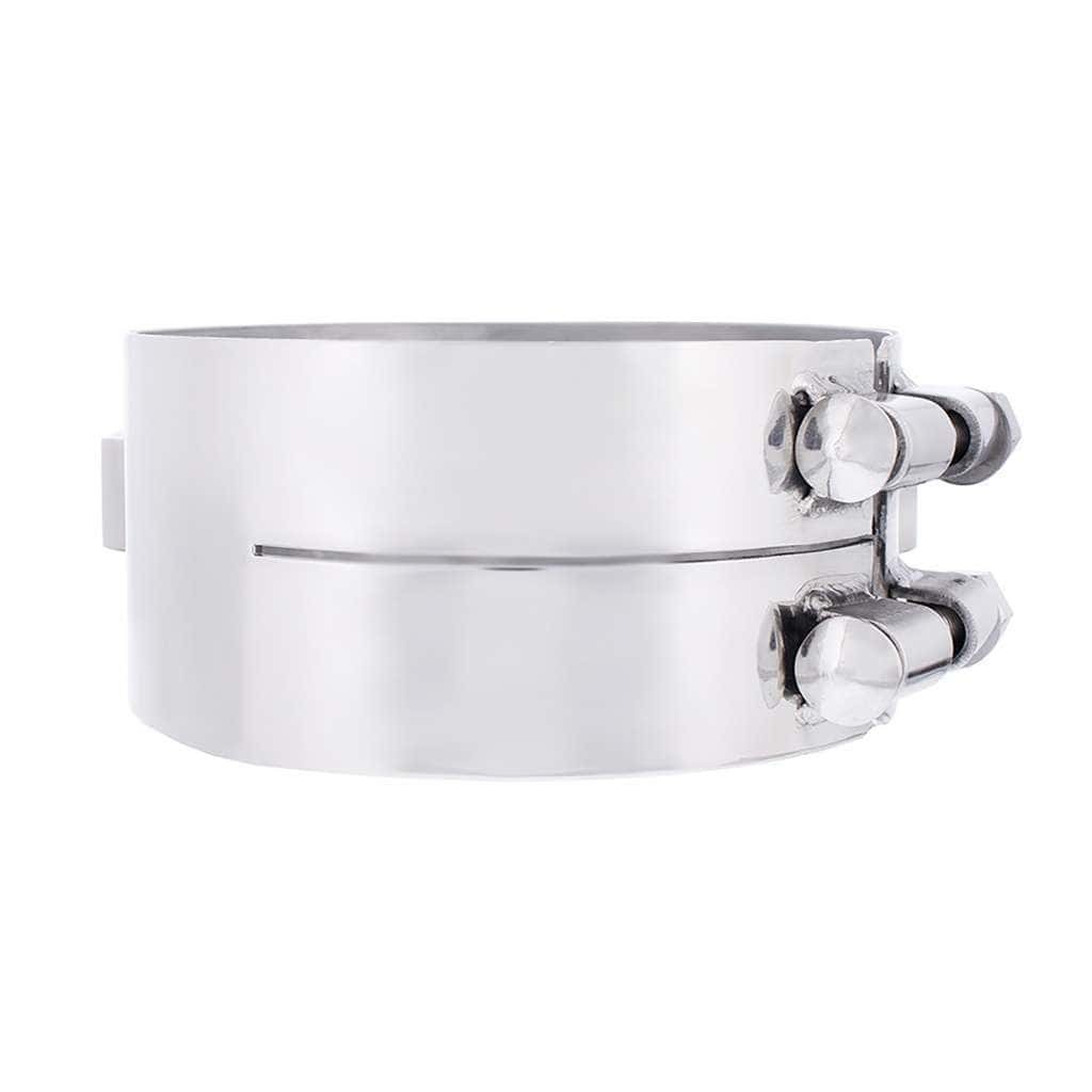 7&Quot; Stainless Wide Band Exhaust Clamp 4 7" Stainless Wide Band Exhaust Clamp