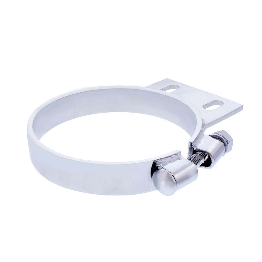 5" Chrome Cab Exhaust Clamp For Peterbilt