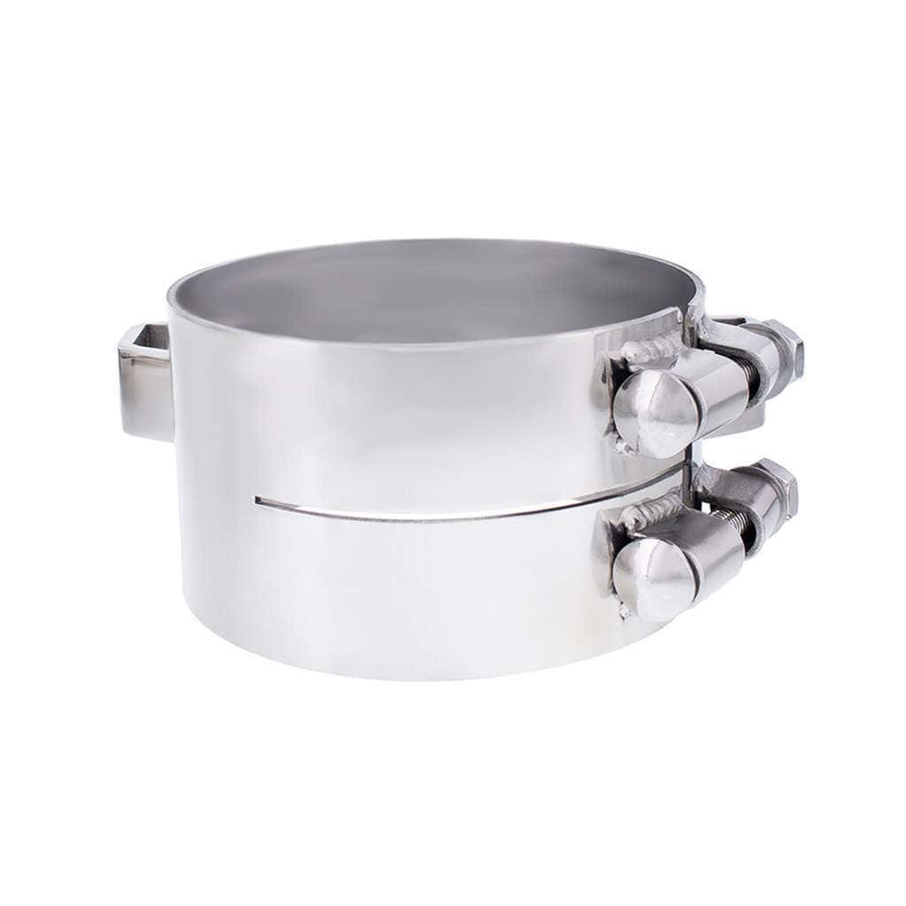 5&Quot; Stainless Wide Band Exhaust Clamp 4 5" Stainless Wide Band Exhaust Clamp