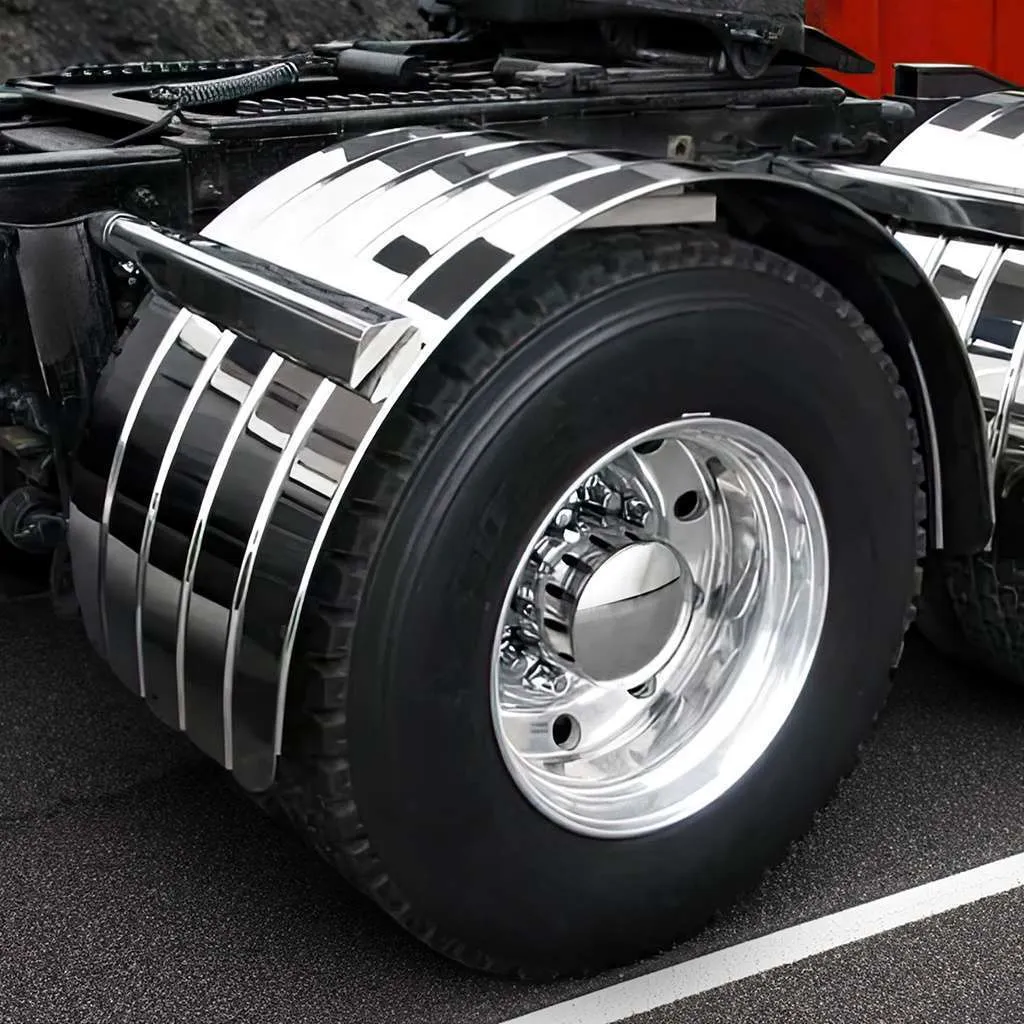 430 Stainless Steel (18Ga) 80&Quot; Single Axle Fender - Sr Series (Pair) 6 80" 430 Stainless Steel (18ga) Single Axle Fender - SR Series (Pair)