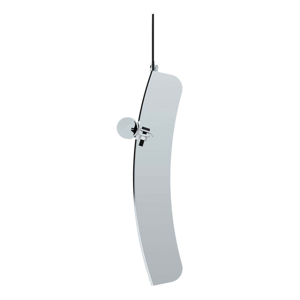 24&Quot; X 24&Quot; 430 Stainless Steel Quarter Fender With Tube Bracket Set - 4&Quot; Side Wall 5 24" X 24" 430 Stainless Steel Quarter Fender With Tube Bracket Set - 4" Side Wall