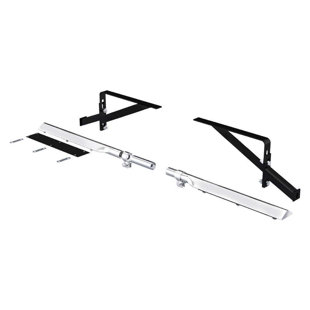 29" 430 Stainless Steel Universal Heavy Duty Half Fender Mounting Arm Kit (Pair)