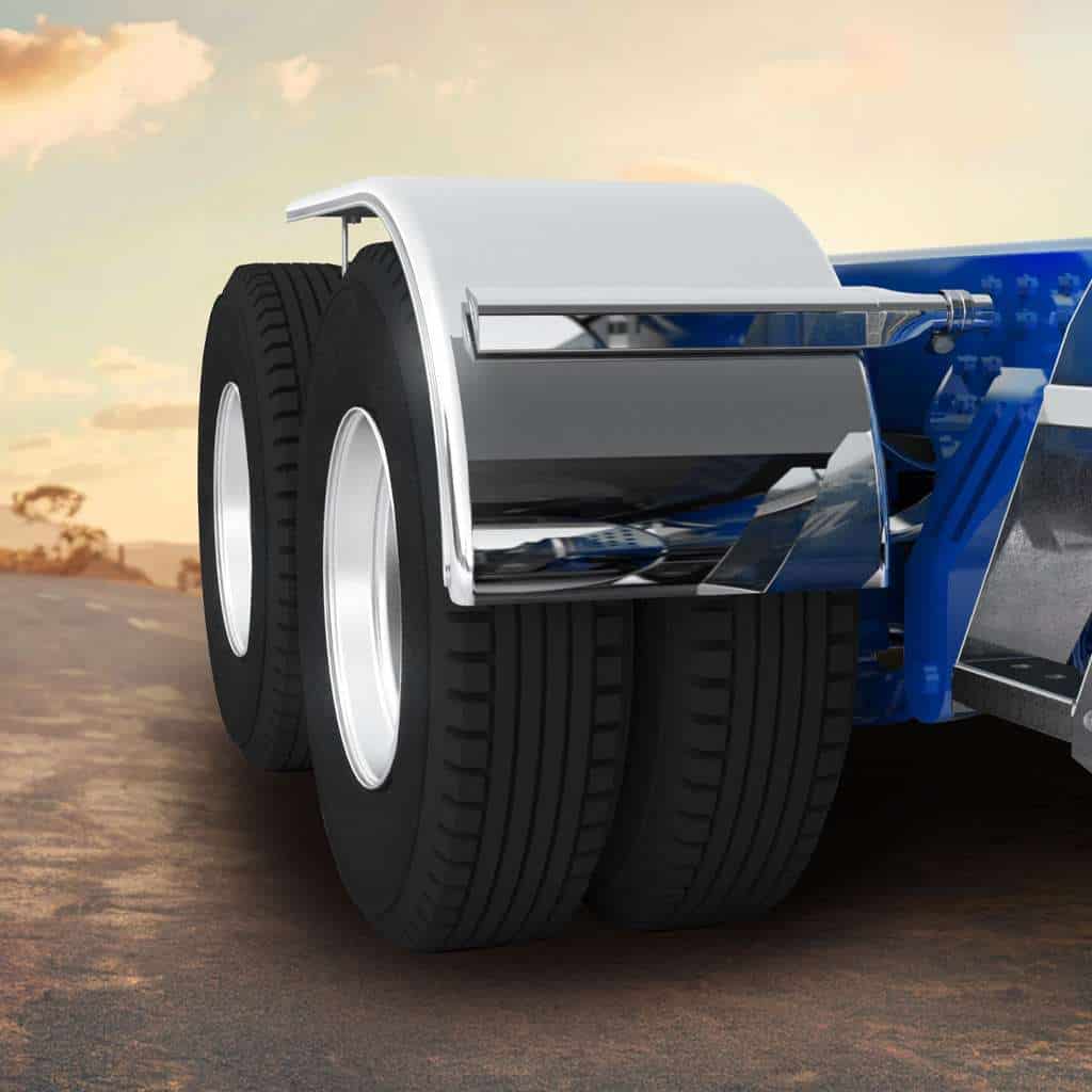 430 Stainless Steel (16Ga) Smooth Half Fender - Se Series 7 430 Stainless Steel (16ga) Smooth Half Fender - SE Series