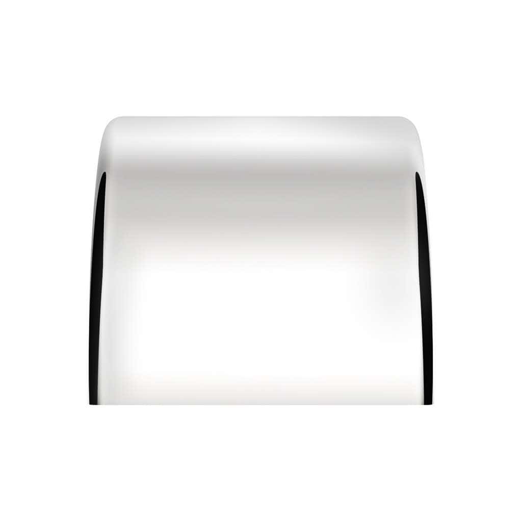 430 Stainless Steel (16ga) Roll Formed Edge Smooth Half Fender - SS Series