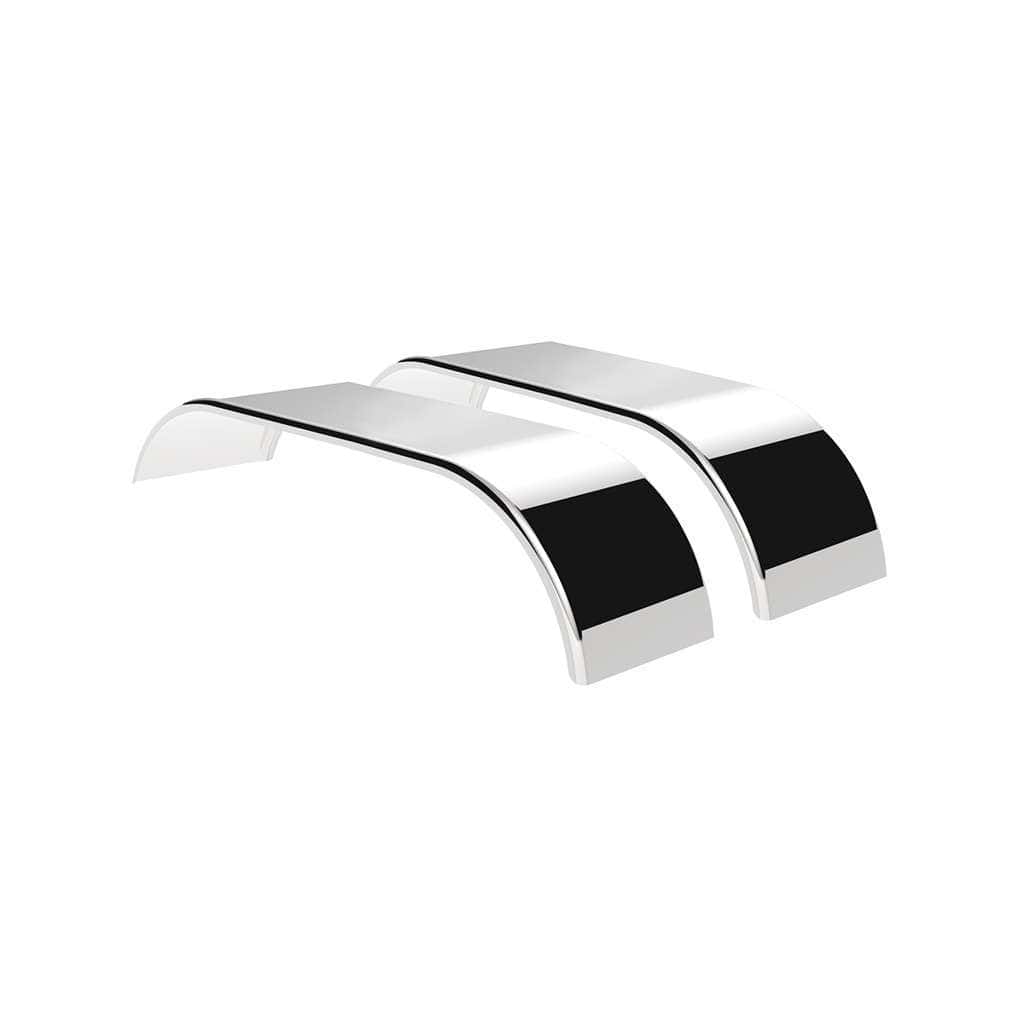 430 Stainless Steel (16ga) Roll Formed Edge Smooth Full Fender - SS Series