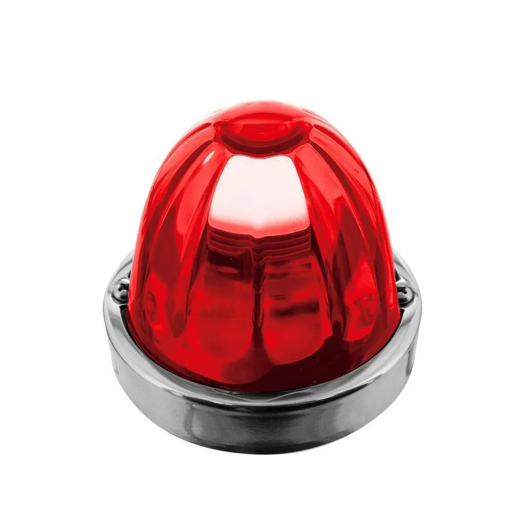 Glass Watermelon Flush Mount Kit – Red