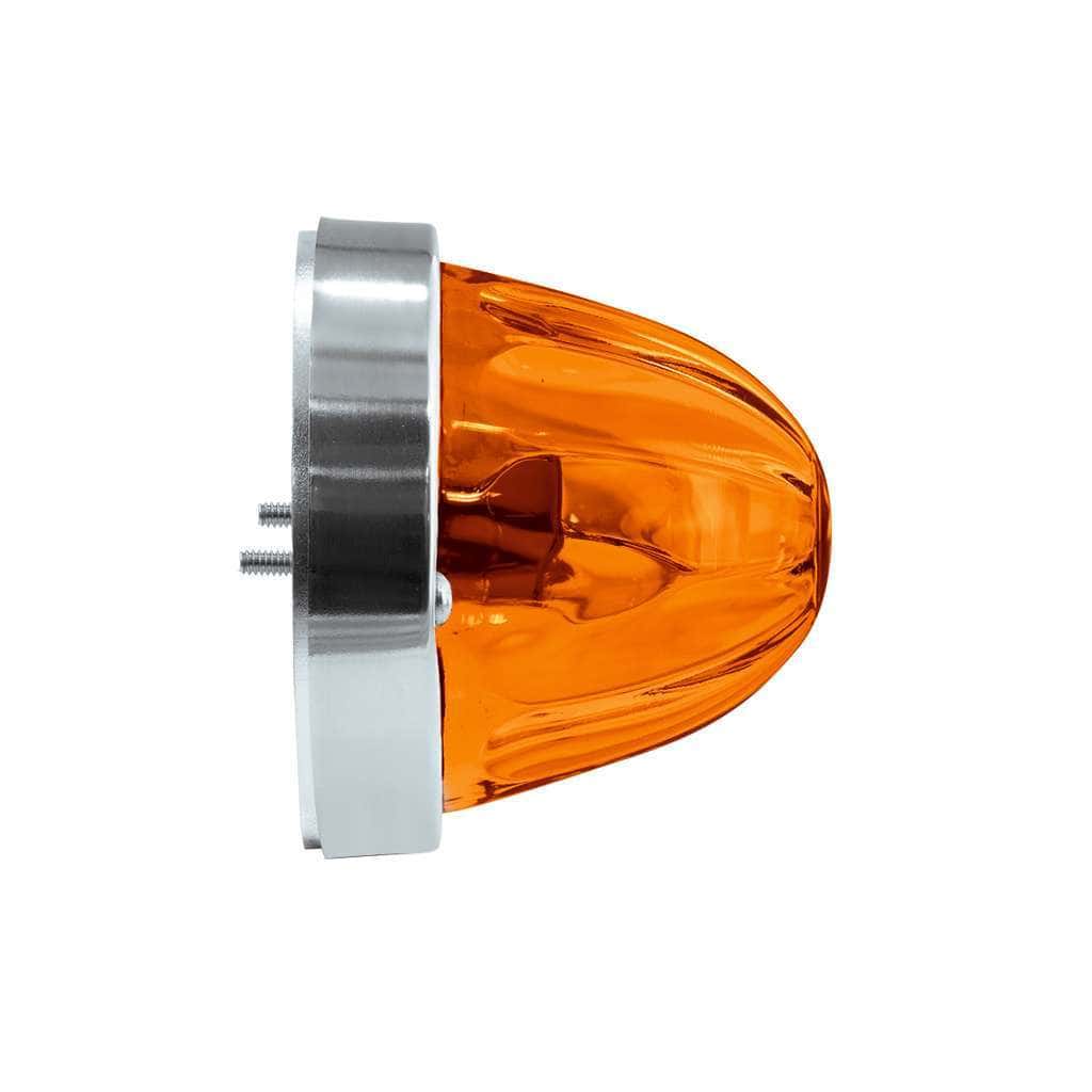 Glass Watermelon Flush Mount Kit – Amber 5 Glass Watermelon Flush Mount Kit - Amber