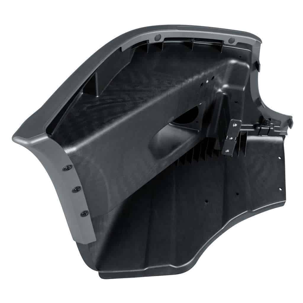 Bumper End Assembly Without Fog Light Hole For 2008-2017 Freightliner Cascadia 5 Bumper End Assembly Without Fog Light Hole For 2008-2017 Freightliner Cascadia