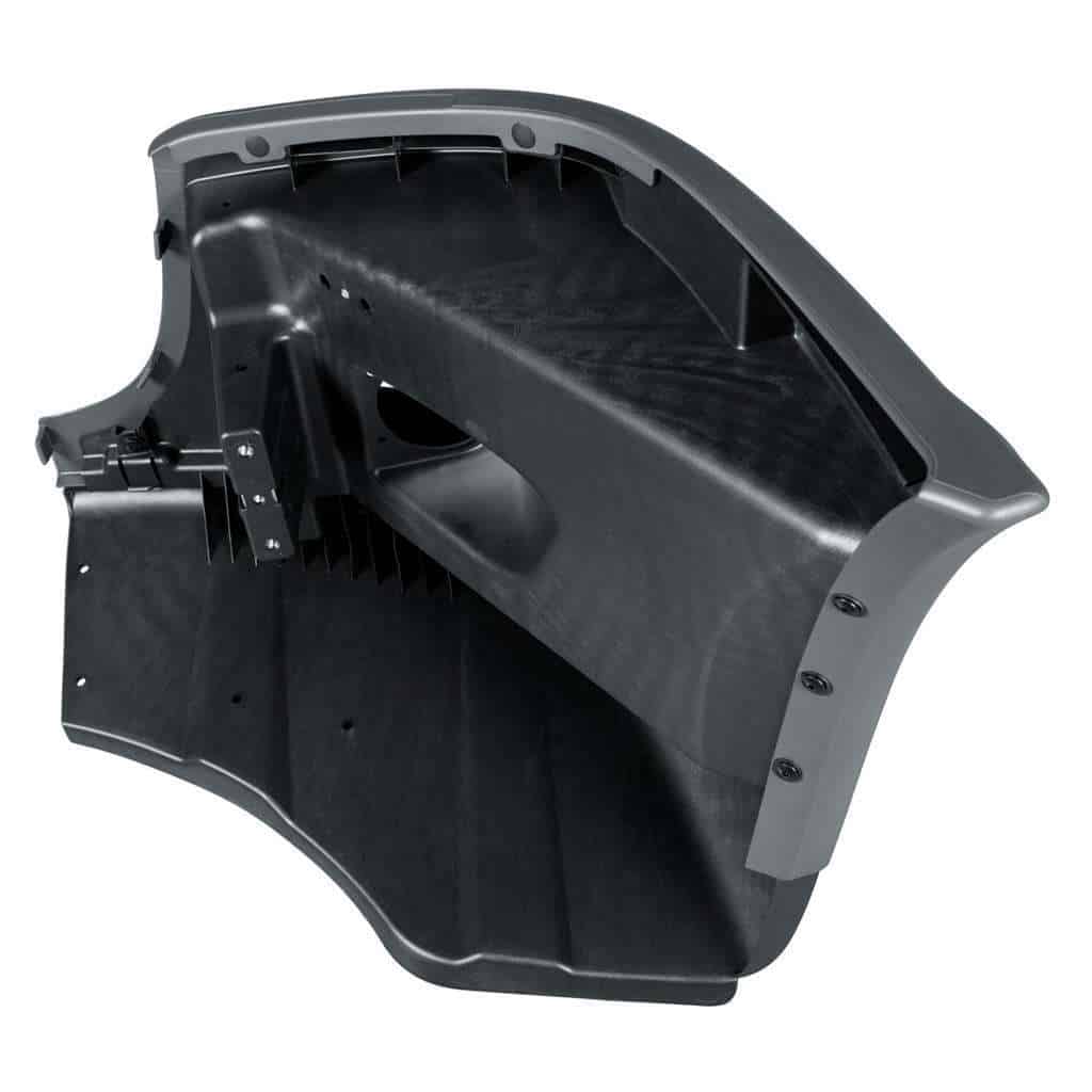 Bumper End Assembly With Fog Light Hole For 2008-2017 Freightliner Cascadia 5 Bumper End Assembly With Fog Light Hole For 2008-2017 Freightliner Cascadia
