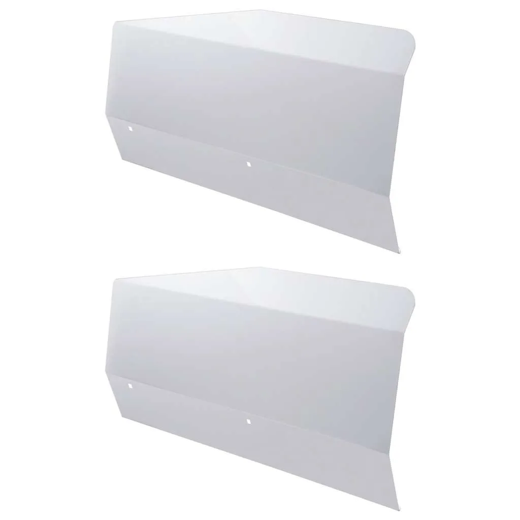 Stainless Steel Front Fender Guards For 1988-2007 Peterbilt 379/378