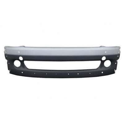 Silver Painted Center Bumper With Tow Hole For Freightliner Columbia