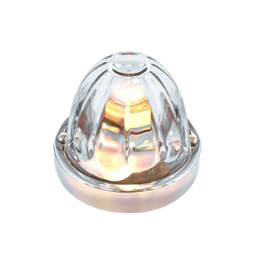 Glass Watermelon Flush Mount Kit – Clear