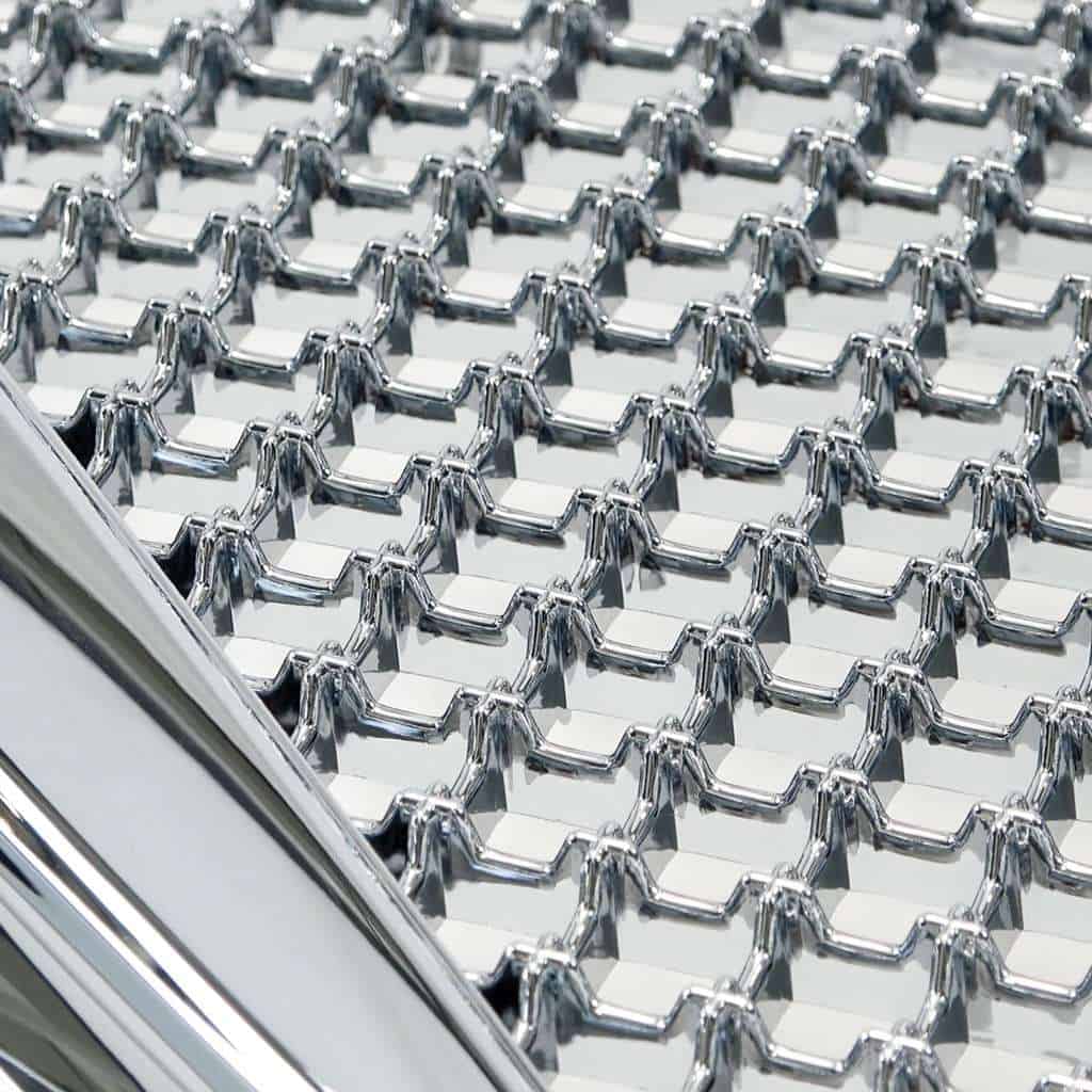 Chrome Mesh Style Grille For Freightliner Columbia