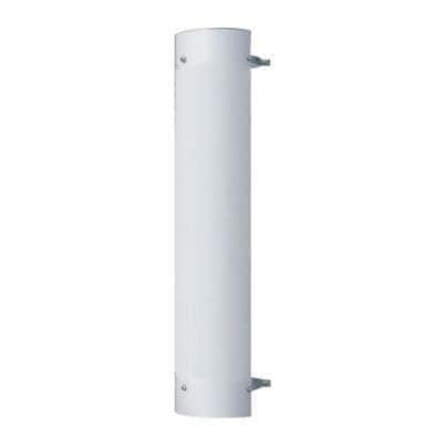 48" Tall 270 Degree Stainless Exhaust Muffler Shield For 9" Diameter Exhaust - Plain