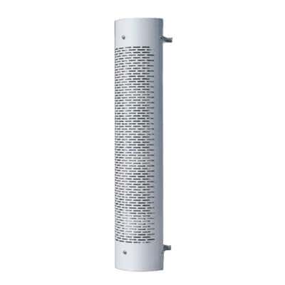 48" Tall 270 Degree Stainless Exhaust Muffler Shield For 9" Diameter Exhaust - Horizontal Slot