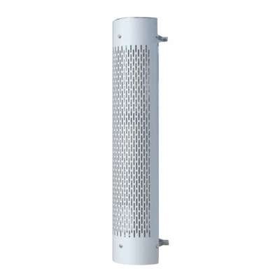 48" Tall 270 Degree Stainless Exhaust Muffler Shield For 9" Diameter Exhaust - Vertical Slot