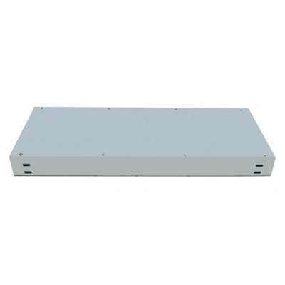 33-3/4" Stainless Steel Rear Center Light Panel With Four 4" Light Cutouts