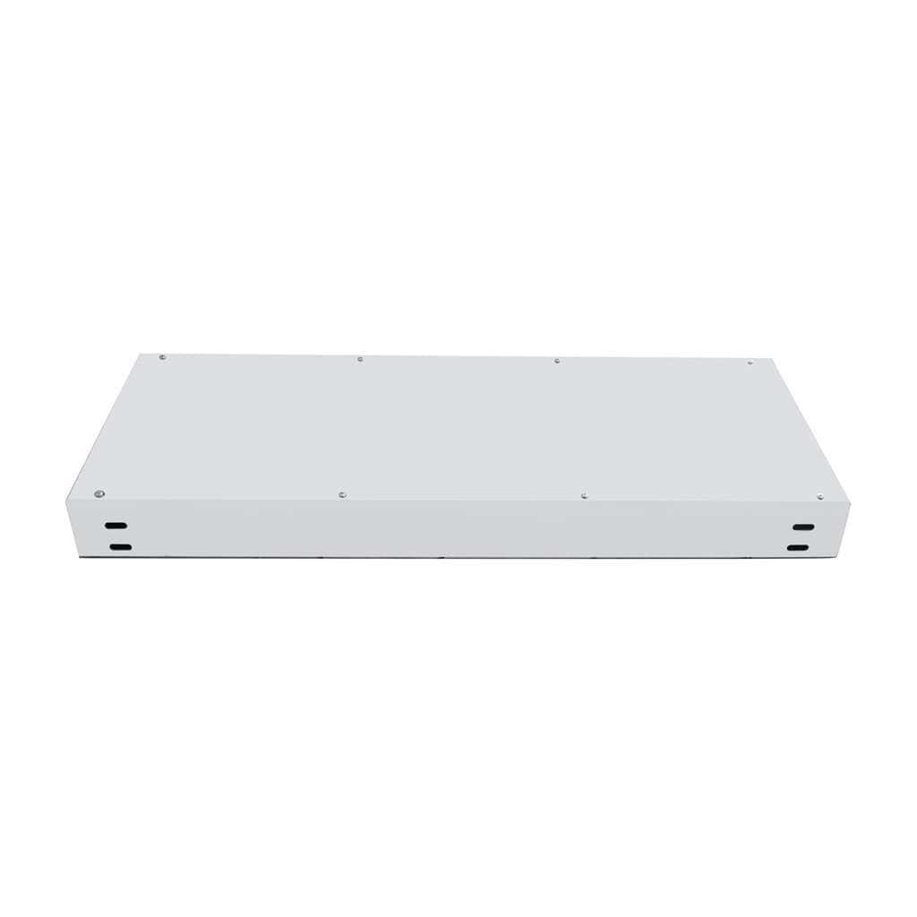 33-3/4" SS Rear Center Light Panel With Four 4" & Six 2" Light Cutouts