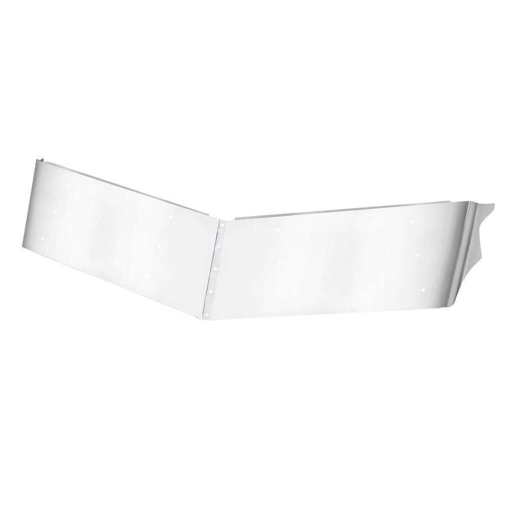 13" Stainless Drop Sunvisor For Petebilt 379, 385, 357