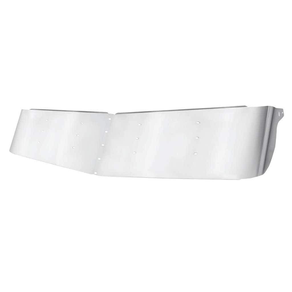 13-1/2" Stainless Curved Drop Visor For 1995-2006 Kenworth W900