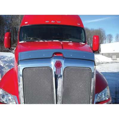 430 Stainless Steel Bug Shield For 2011+ Kenworth T700