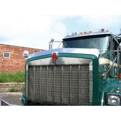 430 Stainless Steel Bug Shield For Kenworth T800 Wide Hood/C500 (2007+)