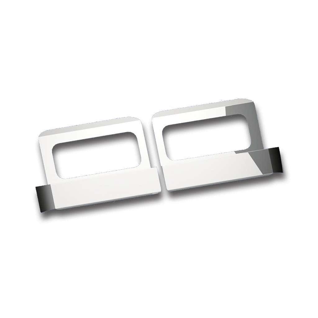 Stainless Fender Guard With Curved End & Headlight Accent For 1998-18 Western Star Constellation