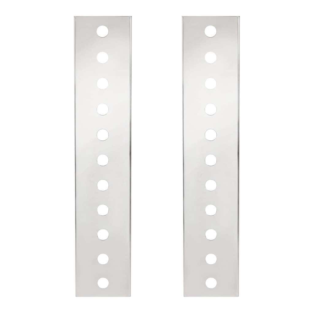 Peterbilt Stainless Front Air Cleaner Bracket Only - 22 Mini Light Cutouts
