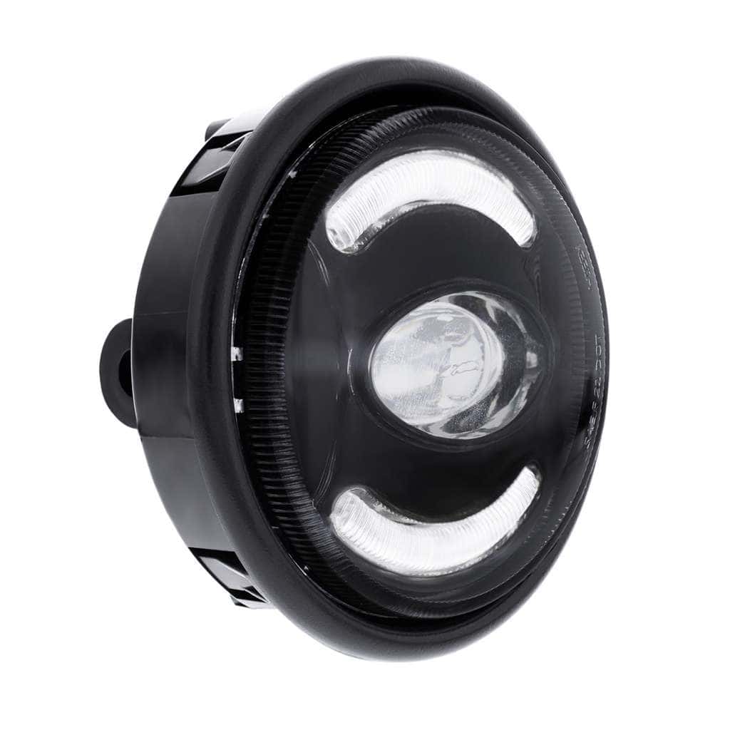 2001-2011 Freightliner Columbia Black Led Fog Light 3 2001-2011 Freightliner Columbia Black LED Fog Light