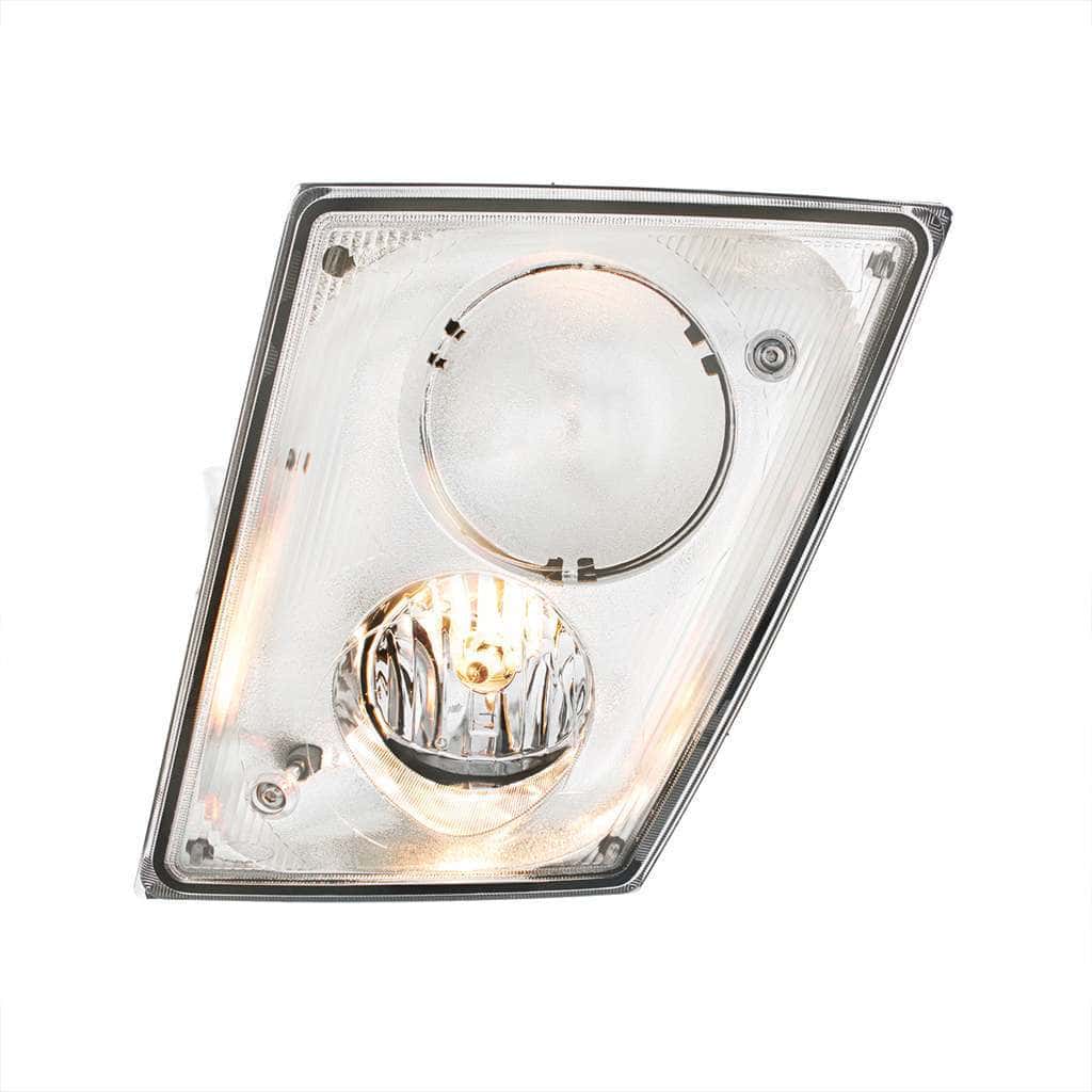 2003-2017 Volvo VN/VNL Chrome Fog Light Assembly