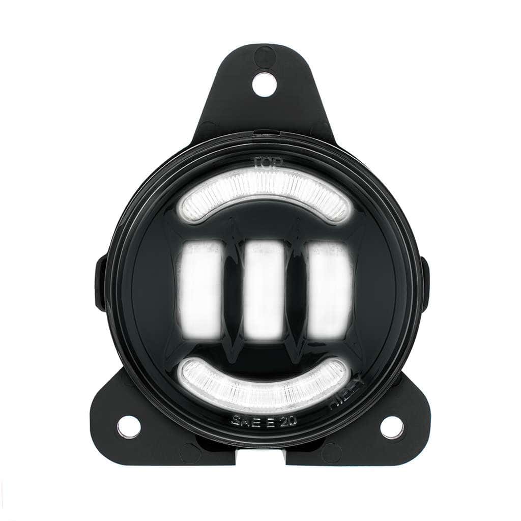 2018-2022 Volvo VNR Black LED Projector Fog Lights