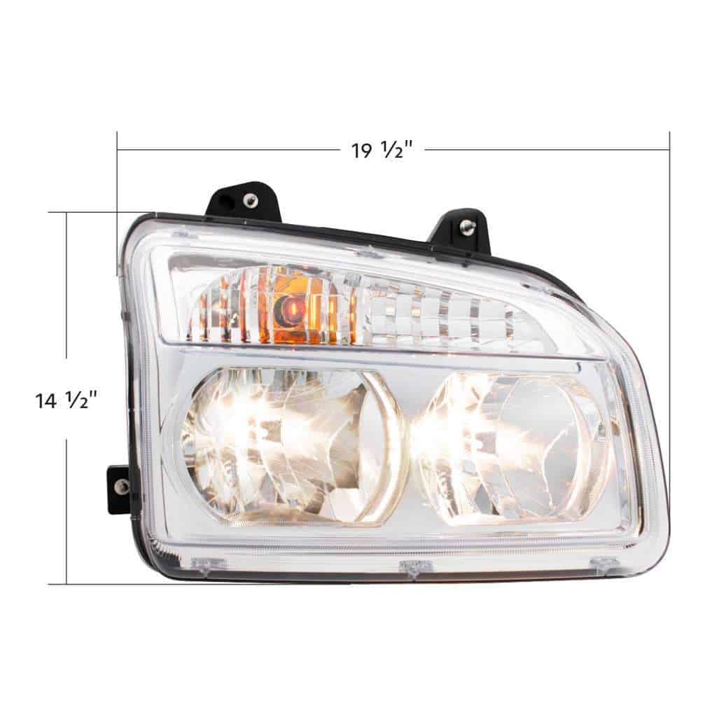 Headlight Assembly For 2015-2026 Kenworth T880 7 Headlight Assembly For 2015-2025 Kenworth T880