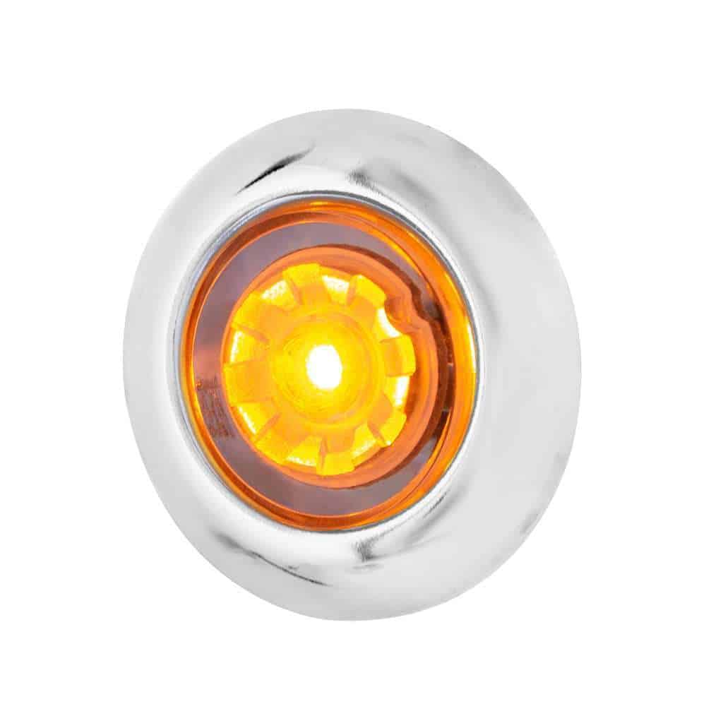 3/4&Quot; Arcblast Series Single Function Penny Light – Amber/Clear 3 3/4" ArcBlast Series Single Function Penny Light – Amber/Clear